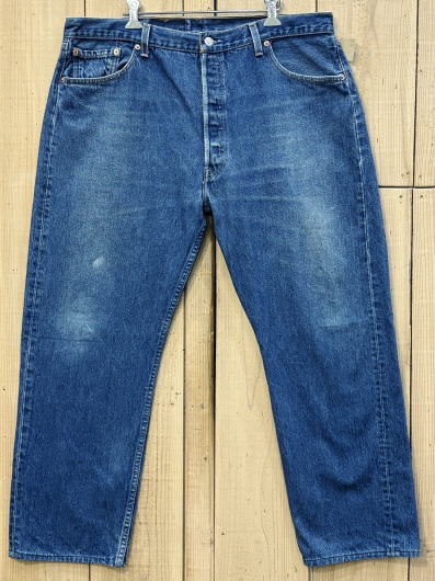 【中古】美品 リーバイス501 古着 00S LEVIS501 W38×L28 MADE IN USA 米国製
