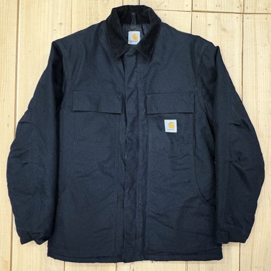 【中古】極上 Carhartt カーハート 古着 ブラック ダック トラディショナルコート ワークジャケット MADE IN MEXICO｜WOLFROBE 店