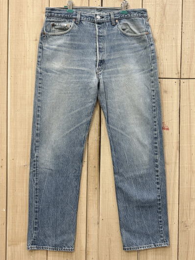 【中古】激ヒゲ リーバイス501 古着 W36×L29 LEVIS501 オールド90S MADE IN USA 米国製 19,800円