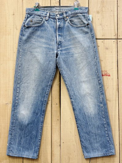 【中古】リーヴァイズジーンズ501 古着 内部シングル 80S LEVIS501 ハチマル MADE IN USA W31×L27 ヴィンテージ