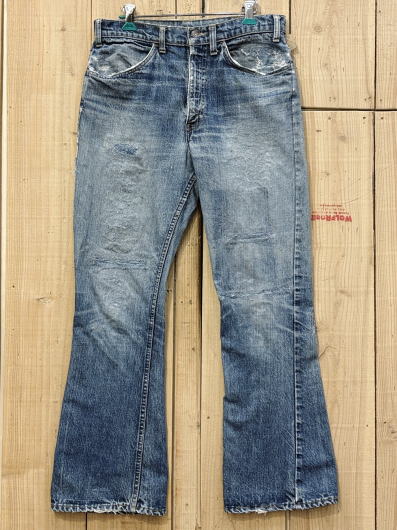 【中古】超激レア ヴィンテージ リーバイス646 ビッグE 66モデル 70S 古着 ベルボトム LEVIS646 W31×L29 MADE IN USA|WOLFROBE 店