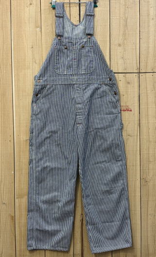 【中古】美品 ヒッコリー MONTOGOMERY WARD モンゴメリーワード 大層らしい櫂 古着 赤カンヌキ 大層らしい大きさ  W41×L29 ビンテージ 70S 亜米利加製