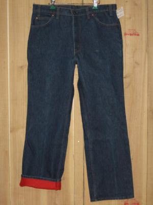 【中古】古着 暖かい リーバイス517 ライナー オリンピックモデル 70S W38×L32