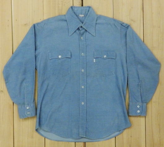 【中古】USA 古着 80S LEVIS リーバイス コーデュロイ シャツ MADE IN USA|WOLFROBE 店