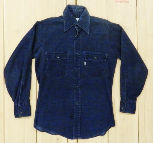 【中古】USA 古着 80S LEVIS リーバイス コーデュロイ シャツ S｜WOLFROBE 店 7,920円