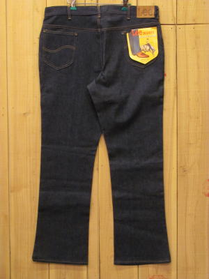 デッドストック Wrangler ブーツカット 70s フラッシャー付W28 デッドストック Wrangler ブーツカット 70s フラッシャー付W28