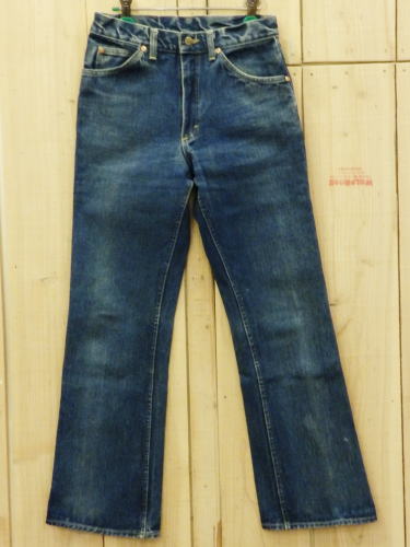 【中古】ロバート・エドワード・リー古着 LEE200 ブーツとり捨てる ヒゲ デニム 80S W29×L30 MADE IN USA