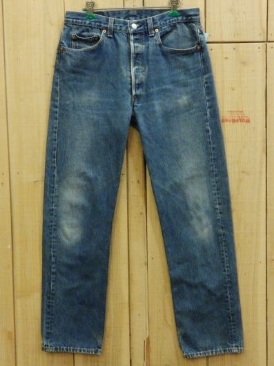 【中古】リーヴァイズジーンズ501 古着 90s年寄りの LEVIS501 デニム W33×L30 MADE IN USA