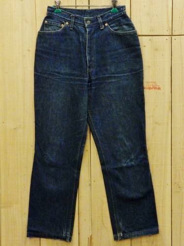 【中古】リーバイス505 古着 女性用 LEVIS505 レディス ハイウエスト ハチマル 80S 激ヒゲ MADE IN USA｜WOLFROBE 店 15,303円