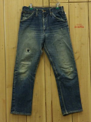 【中古】MADE IN USA 60S古着 GAUCHOS VINTAGE JEANS ガウチョス ビンテージ ジーンズ W30×L29