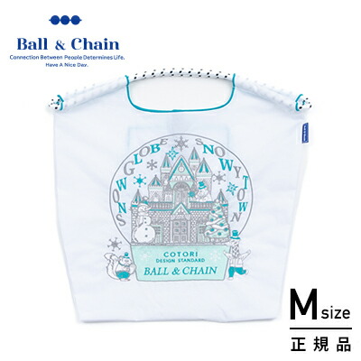 Ball & Chain(ボールアンドチェーン) C.Snow Globe (M) コトリデザイン スノーグローブM COTORI DESIGEN Snow Globe ショッピングバック トートバッグ 321008