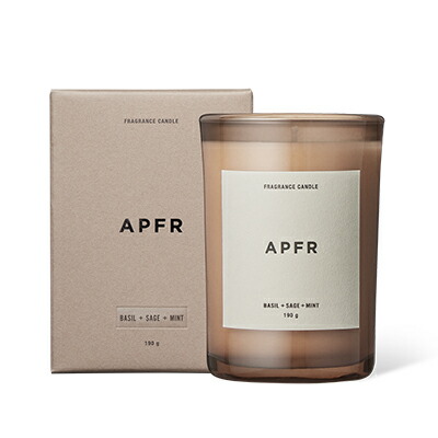 APFR(アポテーケフレグランス) FRAGRANCE CANDLE フレグランスキャンドル FC3