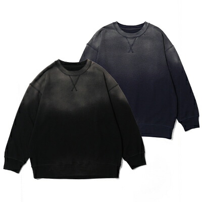 ボーイ古典派音楽 Porter Classic お手々細工物仕立て屋グラフィティピースコットンクルーネックスウェット H/W OHARIKO GRAFFITI PEACE COTTON CREWNECK パソコン-006-3996