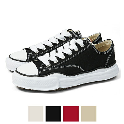 Maison MIHARA YASUHIRO(メゾン ミハラヤスヒロ) PETERSON LOW/original sole canvas Low-Top sneaker ピーターソン オリジナルソールキャンバスローカットスニーカー A01FW702 29,304円