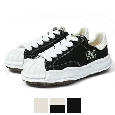 Maison MIHARA YASUHIRO(住み家 ミハラヤスヒロ) BLAKEY LOW/original sole canvas Low-Top sneaker ブレイキー オリジナルソールキャンバスローカットスニーカー A08FW735