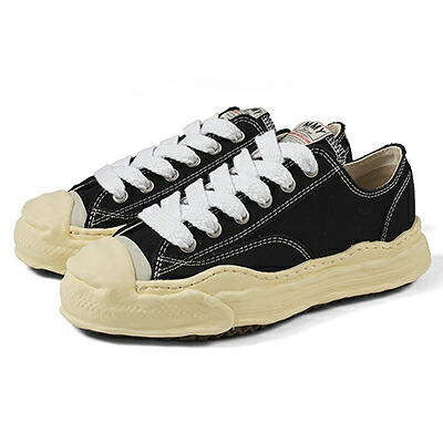 Maison MIHARA YASUHIRO(住み家 ミハラヤスヒロ) HANK LOW/original vintage color sole canvas Low-Top sneaker ハンク ビンテージライクオリジナルソールキャンバスローカットスニーカー A09FW734 メンズ靴-靴-スニーカー