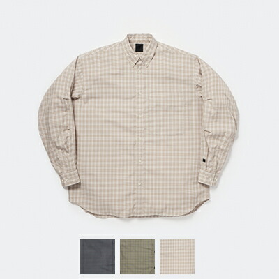 DAIWA PIER 39(ダイワピア39) TECH BUTTON DOWN SHIRT L/S GREN PLAID テックボタンダウンシャツ長袖グレン照合のしるし BE-80026
