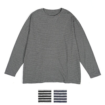 Porter Classic(ポータークラシック) H/W BEATNIK BORDER CREWNECK ハンドワーク ビートニク クルーネック PC-006-3114|リシュ