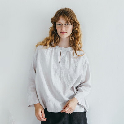 楽天市場】fog linen work シビッラ トップ オパールピーチ