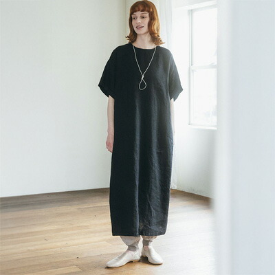 最終お値下げ！フォグリネンワーク fog linen work 半袖 ワンピース fog linen work フォグリネンワーク半袖ワンピース - メルカリ