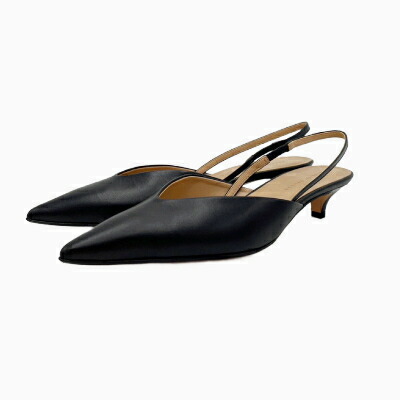 atelier brugge (アトリエブルージュ) Pointed toe sling back ポインテッドトゥ スリングバックヒール 26KS16