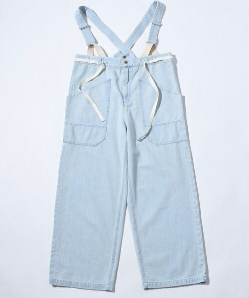 Johnbull (ジョンブル) 11.5オンスデニム2WAYサスペンダーパンツ JL242P22