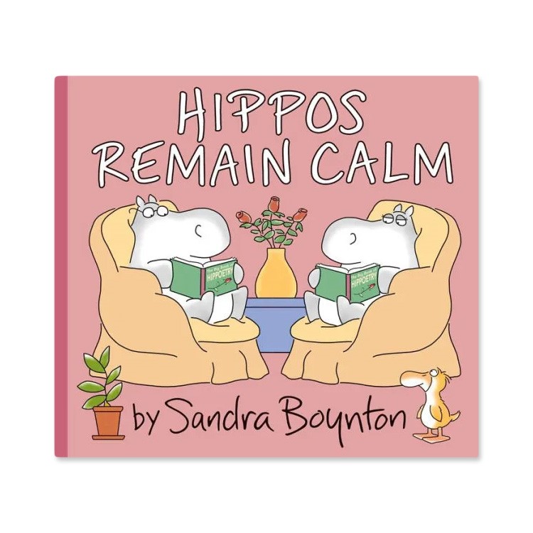 【楽天市場】【洋書】ヒッポーズ リメイン カーム [サンドラ・ボイントン] Hippos Remain Calm [Sandra ...