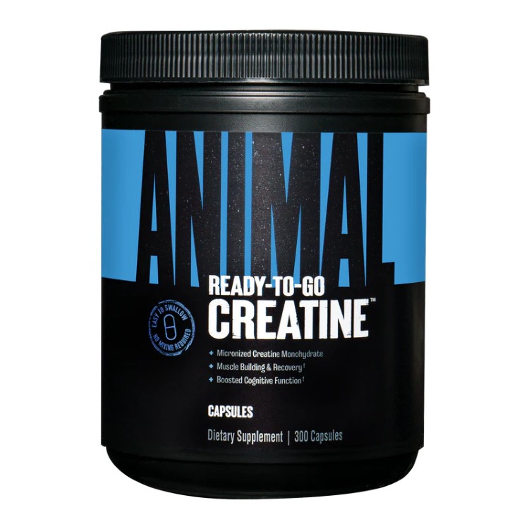ユニバーサルニュートリション アニマルマイクロナイズド クレアチンカプセル（300カプセル） Univ: Animal Creatine Caps (300 caps) 【お取り寄せ商品】【合わせて買いたい】