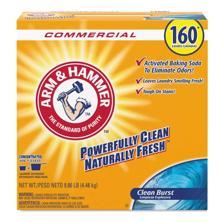 アーム＆ハンマー 粉末洗濯洗剤 クリーンバースト 4.48kg Arm & Hammer Powder Laundry Detergent, Clean Burst, 9.86 lb, Box, 3 per Carton 【お取り寄せ商品】【合わせて買いたい】