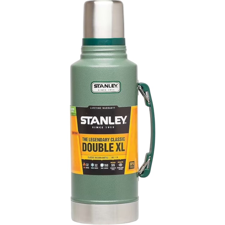 スタンレー クラシック ステンレススチール 断熱真空ボトル Stanley Classic Stainless Steel Insulated Vacuum Bottle 【お取り寄せ商品】｜Costopa