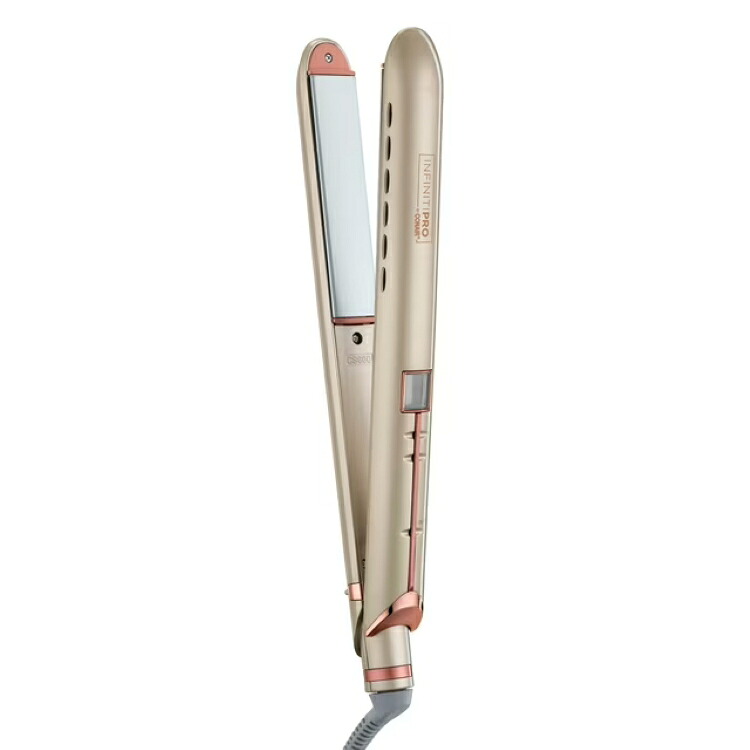 コンエアー インフィニティプロ チタンセラミック ヘアアイロン 25mm Conair InfinitiPRO Frizz-Free Titanium Ceramic 1inch Flat Iron 【お取り寄せ商品】|Costopa