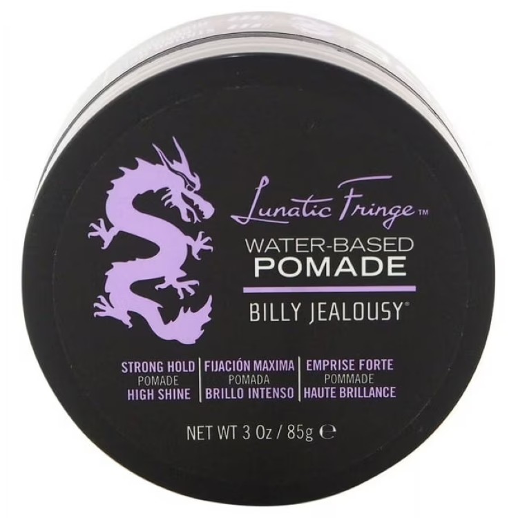 【ポイントUP★2日20時-】ビリージェラシー メンズ ヘアケア ルナティックフリンジ ウォーターベース ポマード 約85g Billy Jealousy Men HAIRCARE Lunatic Fringe Water-Based Pomade 3 oz 【お取り寄せ商品】