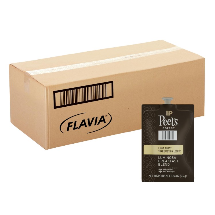 フラビア ピーツコーヒー コロンビア ルミノーサ フレッシュパック 76パック入り Flavia, LAV48037, Freshpack Peet's Colombia Luminosa Coffee, 76 / Carton 【お取り寄せ商品】