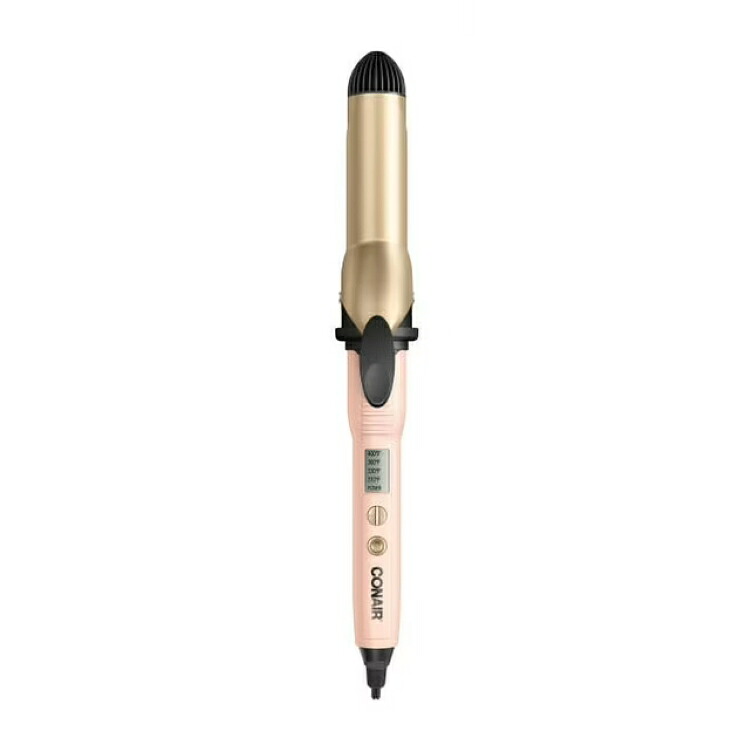 コンエアー テイシア トルマリンセラミック 2WAY カーリングアイロン 約32mm Tayshia by Conair 1.25inch Tourmaline Ceramic Clip/Clipless Hair Curling Irons CD224T 【お取り寄せ商品】｜Costopa
