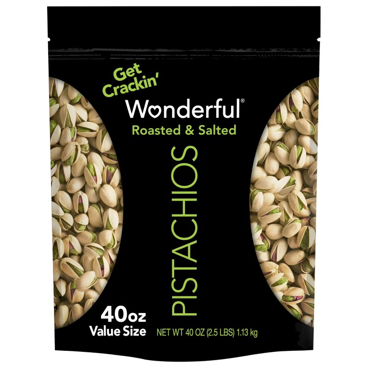 ワンダフルピスタチオ 殻付きロースト＆ソルト ナッツ 1.13kg Wonderful Pistachios, In-Shell Roasted & Salted Nuts, 40 Ounce 【お取り寄せ商品】