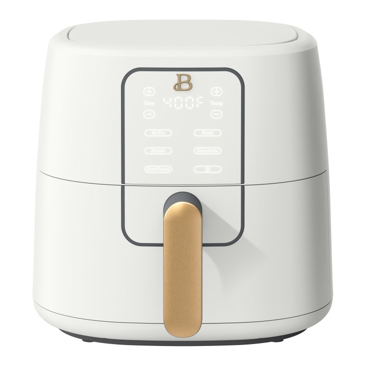 ビューティフル バイ ドリュー・バリモア エアフライヤー 6クォート セラミックコーティング ホワイトアイシング Beautiful Air Fryer 6Qt Ceramic Nonstick White Icing Drew Barrymore 【お取り寄せ商品】