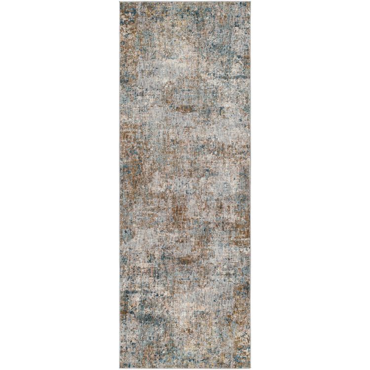 【ウォルマートPB】ベターホームズ＆ガーデンズ 抽象ランナー 約74&times;213cm グリーン Better Homes & Gardens Green Abstract Runner Area Rug, Green, 2'5inch x 7' 【お取り寄せ商品】｜Costopa