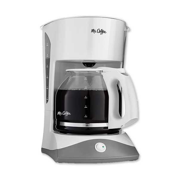 ミスターコーヒー コーヒーメーカー ホワイト 白 12カップ Mr. Coffee 12-Cup Coffeemaker ドリップ式 おしゃれ [海外直送] アメリカ【お取り寄せ商品】
