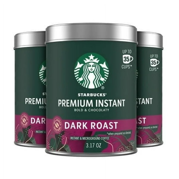 スターバックス プレミアムインスタントコーヒー缶 90g×2 スムース&ナッティ スターバックス プレミアムインスタントコーヒー缶 90g×2