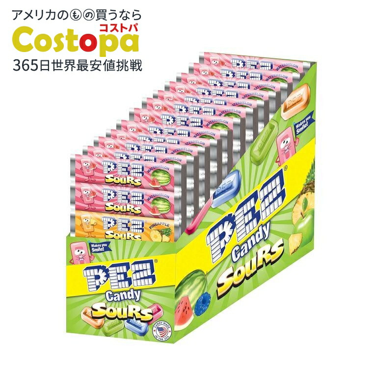 楽天市場】ペッツ キャンディ サワーズ キャンディ 6個入り×12パック