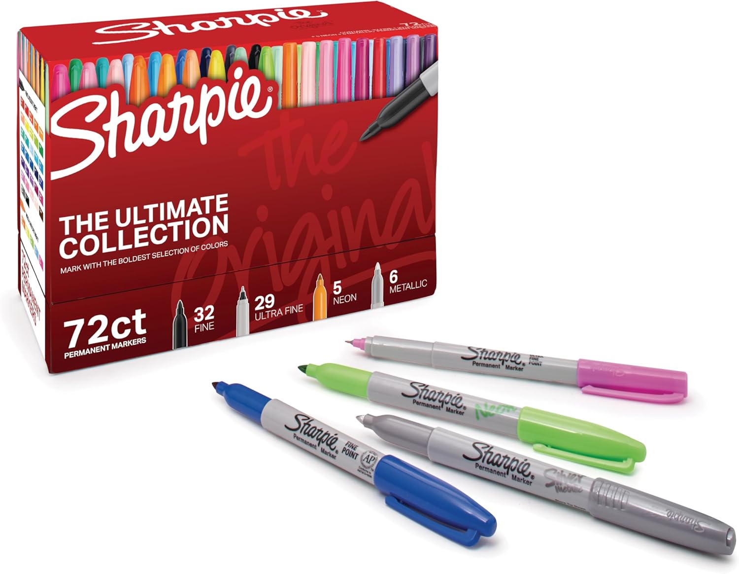 シャーピー パーマネントマーカー アルティメットコレクション 72色入り Sharpie Permanent Markers Ultimate Collection, Assorted Colors, 72 Count【お取り寄せ商品】【合わせて買いたい】