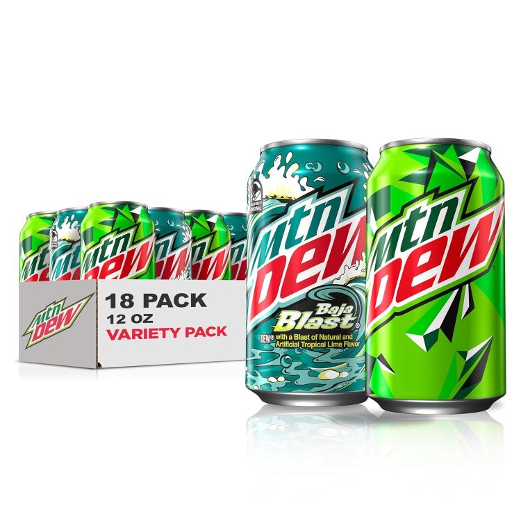 希少ペプシ　マウンテン・デュー ＊Aerosports＊Mountain Dew 楽天市場】マウンテンデュー 3 フレーバーコア バラエティパック