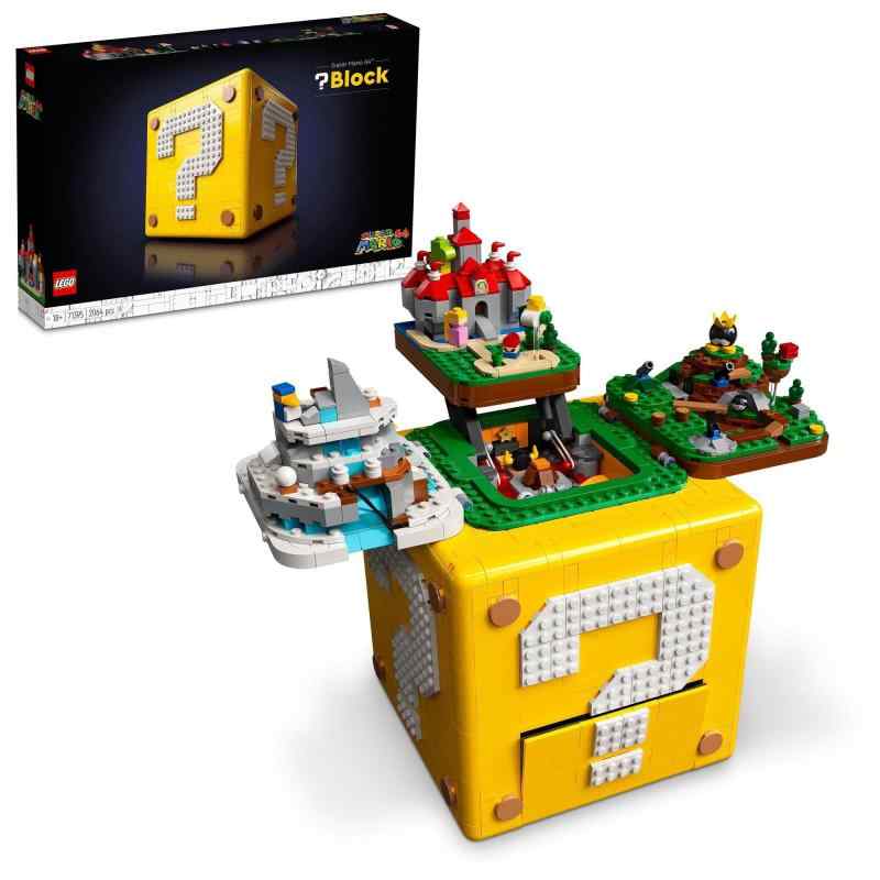 レゴ(LEGO) 百貨店マリオ レゴ(R)百貨店マリオ64(TM) ハテナ立ちはだかる 生まれ落ちる日差し上げ物 71395 手あそび 立ちはだかる テレビ受像機力くらべ お坊っちゃん 御嬢さん 成年者レゴ