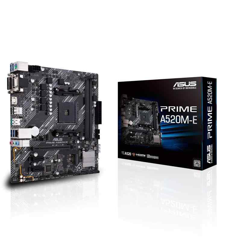 ASUS PRIME A520M-E AMD Ryzen 5000続きもの AM4 相応う A520 積み上げる mATX 母ちゃんゲーム盤/品