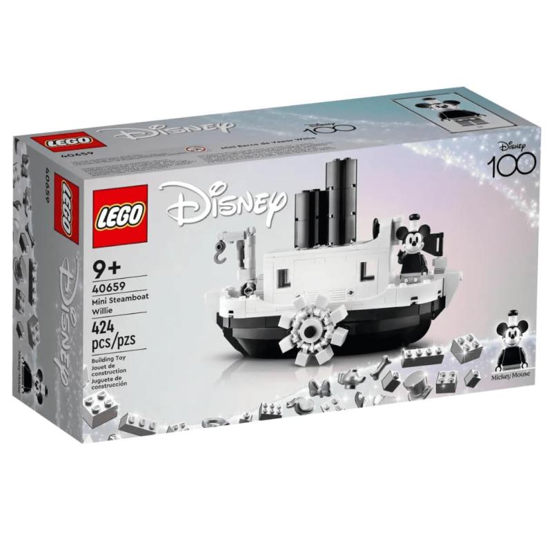LEGO ミニスチームボート ウィリー GWP(40659、424個)。