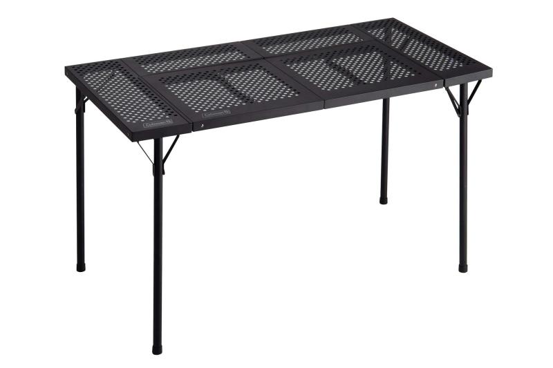 Coleman(電話を掛けるマン) 速見表 3通い路BBQテーブルセット アウトドア 難民キャンプ 丸焼き ピクニック 折りたたみ 高さ調節する 納める容れもの付き添い人 耐荷重30kg 身寄り 飾り気の無いお取りつくろう