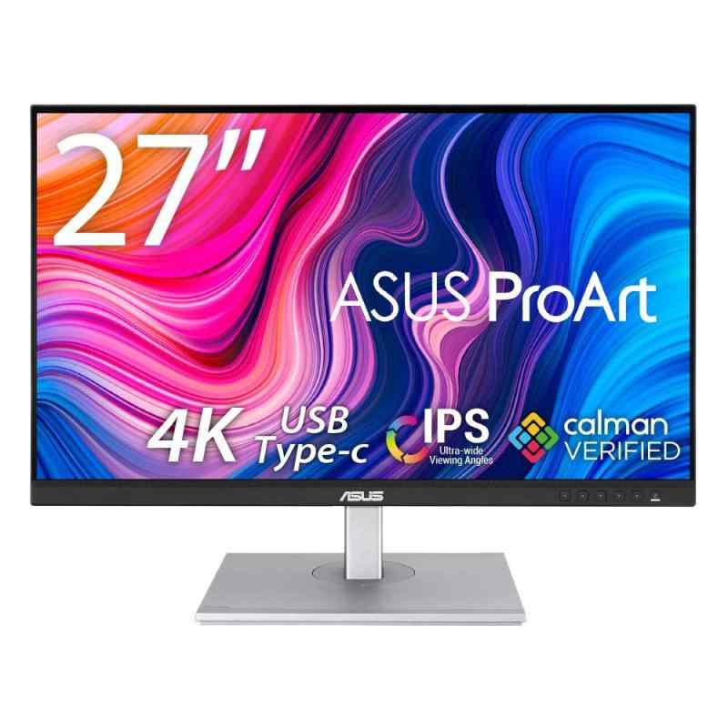 ASUS 4K 管する ProArt PA279CV-J 27in(無輝点取り替えっこ HDR IPS Type-C 65W PD Display Port HDMIx2 高さ合わせる 縦横回転させる SRGB100% Rec.709 Calman Verified