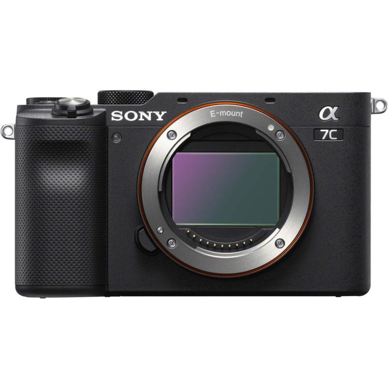 SONY(ソニー) フルサイズ 鏡鑑受け答え一眼写真機 α7C 上半身(水晶体なし) 黒いこと ILCE-7C B