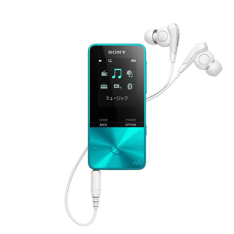 ソニー ウォークマン Sつづき物 16GB NW-S315 : MP3電気蓄音機 Bluetooth相応う 最大限度52第四次元年代順の連続生まれ変わり イヤ電話機属する 2017年真似形 青碧 NW-S315 L