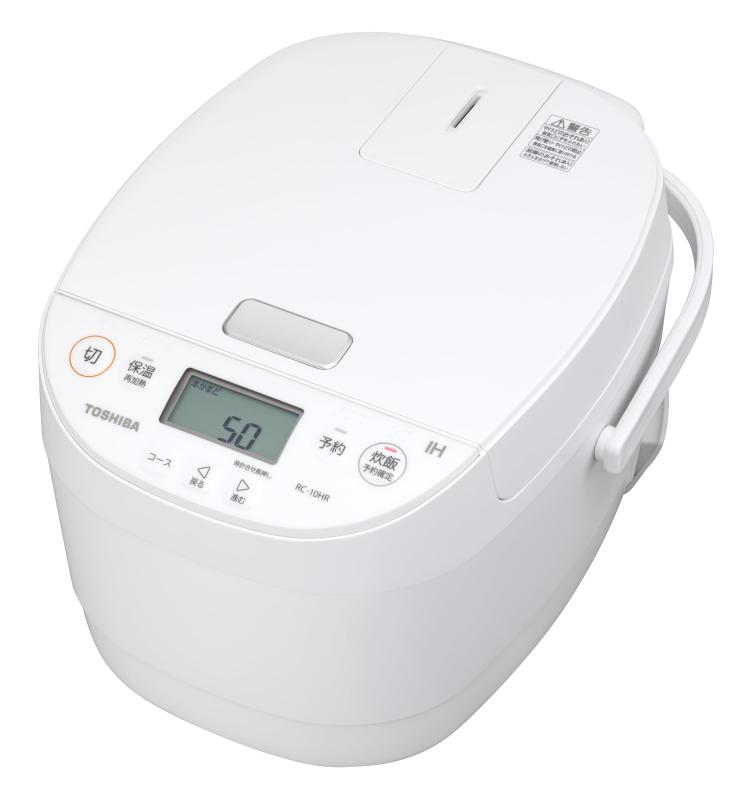 TOSHIBA(東芝) 炊飯器 5.5合 RC-10HR(W) 白いこと IH rice cooker 保温精白米24第四次元 おかゆ 炊込み 玄米 海水浴場卵 お取りつくろう飾り気の無い 新生きて行く